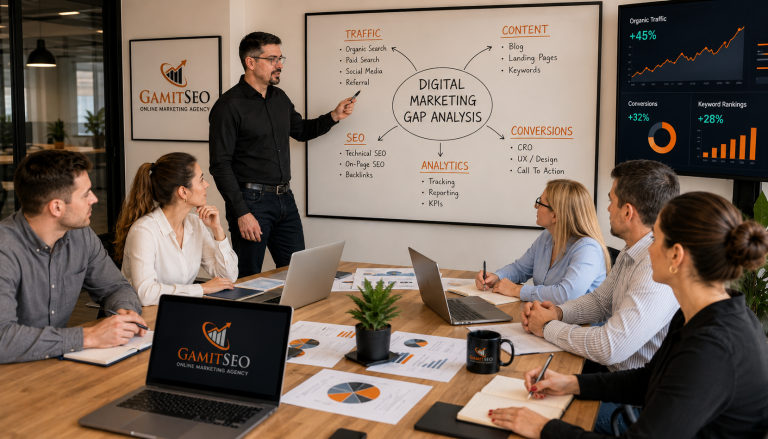 Digital marketing gap analysis